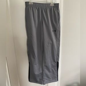 New Under Armour Youth Big Boys Brawler 2.0 Sweatpants Gray Large
